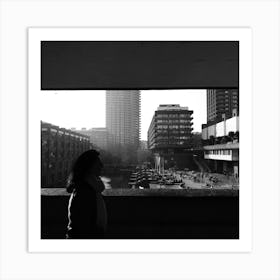 Barbican London Skyline Art Print