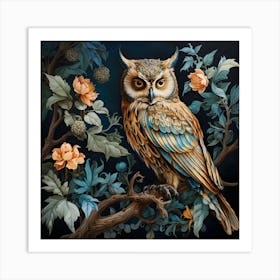 Contemporary Owl 9 Art Print