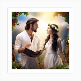 Book Of Jesus Art Print