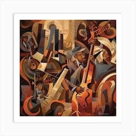 Jazz Musicians 2 Art Print