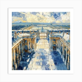 Palace Of Versailles Art Print