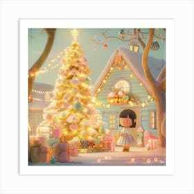 Christmas Tree 37 Art Print