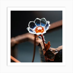 Glass Flower Art Print