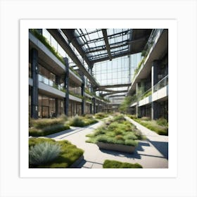 Atrium 2 Art Print