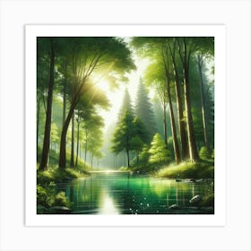 Forest Art Print