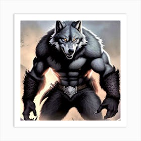 Werewolf 20 Art Print