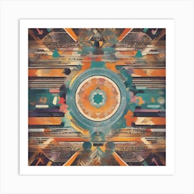 Abstract Circle Art Print