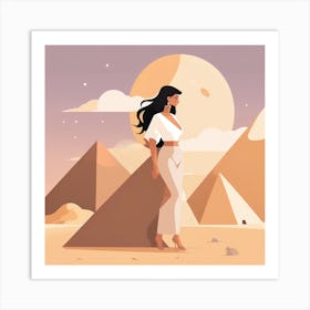 Egyptian Woman 1 Art Print