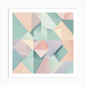 Abstract Geometric Pattern 41 Art Print