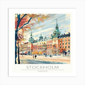 Stockholm Sweden Art Print