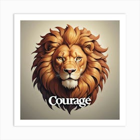 Courage Art Print