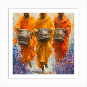 Three Bhajans Art Print