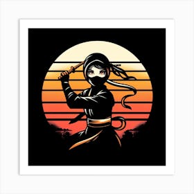 Ninja 1 Art Print