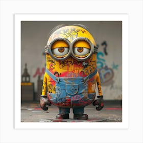 Minion Graf Art Print