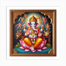 Ganesha 40 Art Print