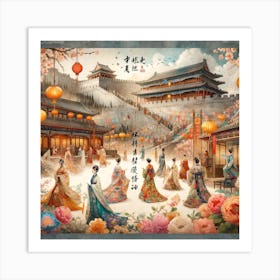 Chinese Birthday Art Print