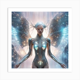 Angel Of Light 2 Art Print