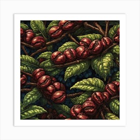 Coffee Beans 34 Art Print