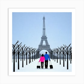 Paris Eiffel Tower 7 Art Print