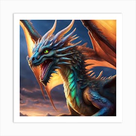 Dragon Art Print