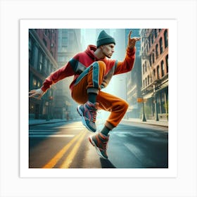 Dancer In The City Art Print