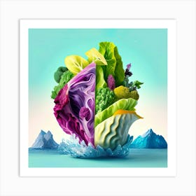 Salad Concepts Art Print