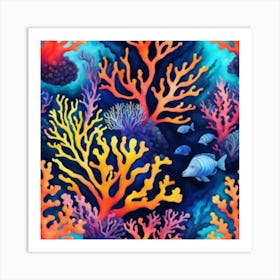 Coral Reef 2 Art Print