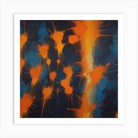 Splatters 2 Art Print