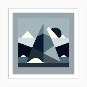 Mountain Landscape Art Print