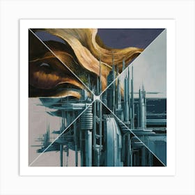 Cityscape 1 Art Print