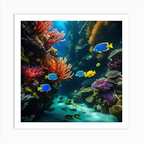 Coral Reef 5 Art Print