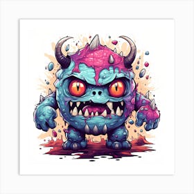 Monster Monster Monster Art Print