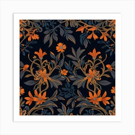 Floral Pattern 29 Art Print