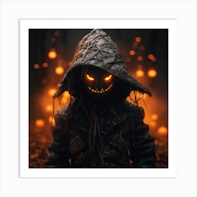 Halloween Jack O Lantern 1 Art Print