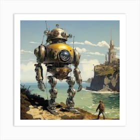 Giant Robot 2 Art Print