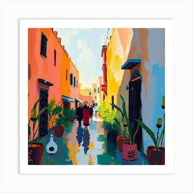 Marrakech Alley 2 Art Print