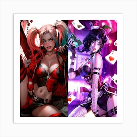 Harley Quinn 6 Art Print