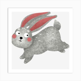 Cute bunny Art Print