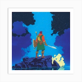 Legend Of Zelda Art Print