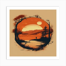 Sunset 1 Art Print
