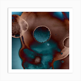 Alcohol Ink A Vortex 1 Art Print