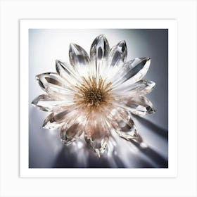 Crystal Flower 1 Art Print