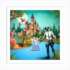 Fairytale Forest pubg Art Print