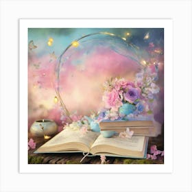 Fairytale Book 4 Art Print