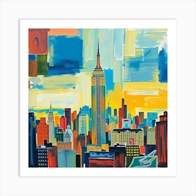 Empire State Building 5 Art Print