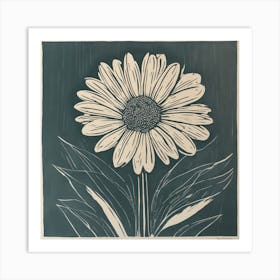 Daisy 3 Art Print