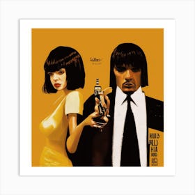 Pulp Fiction Art Print