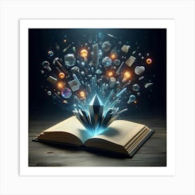 beautiful crystal Art Print