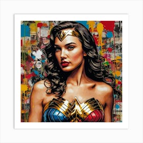 Wonder Woman 5 Art Print