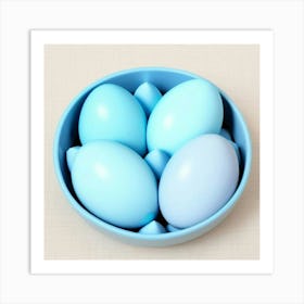 Easter Eggs Art Print